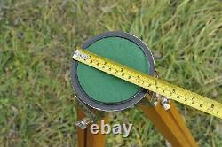 Vintage Soviet Wooden Sliding Tripod Telescopic for Large Format Camera