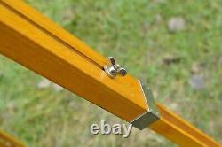 Vintage Soviet Wooden Sliding Tripod Telescopic for Large Format Camera