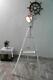 Vintage Spotlight Floor Lamp With Tripod Stand Chrome Floor Lamp Spot Light