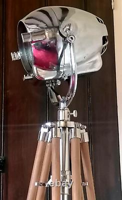 Vintage Strand Electric Patt 123 Theatre Stage Studio Floor Light Lamp + Tripod