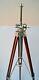 Vintage Style Décor Wooden Tripod Stand Floor Lamp Home Tripod Without Shade