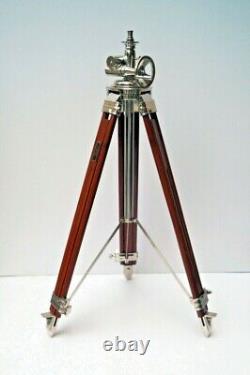 Vintage Style Wooden Tripod Stand Floor Lamp Home Decor Tripod Without Shade