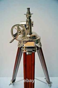 Vintage Style Wooden Tripod Stand Floor Lamp Home Decor Tripod Without Shade