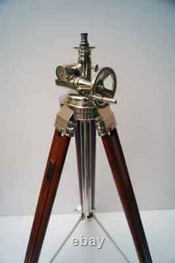 Vintage Style Wooden Tripod Stand Floor Lamp Home Decor Tripod Without Shade