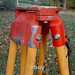 Vintage Surveyor Transit Tripod Wooden Extendable Legs Craft or Decor Piece