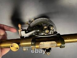 Vintage Surveyors Tools- Craftsman 304.1 Transit, D. White Compass, Adj. Tripod