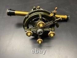 Vintage Surveyors Tools- Craftsman 304.1 Transit, D. White Compass, Adj. Tripod