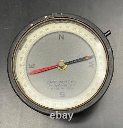 Vintage Surveyors Tools- Craftsman 304.1 Transit, D. White Compass, Adj. Tripod