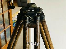 Vintage Surveyors Tripod Old Wooden Tripod Suitable for Lamp Etc