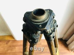 Vintage Surveyors Tripod Old Wooden Tripod Suitable for Lamp Etc