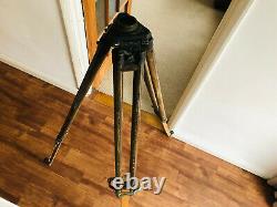 Vintage Surveyors Tripod Old Wooden Tripod Suitable for Lamp Etc