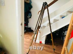 Vintage Surveyors Tripod Old Wooden Tripod Suitable for Lamp Etc