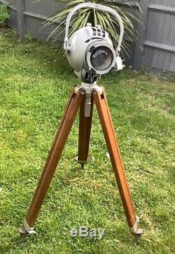 Vintage Swiss Kern Wooden Tripod Theodolite/strand Theatre Light/ Lamp Stand