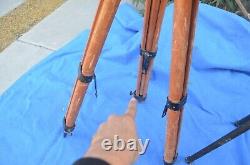 Vintage Tasco Astronomical Telescope D=76.2mm f=1200mm Wooden Tripod Japan