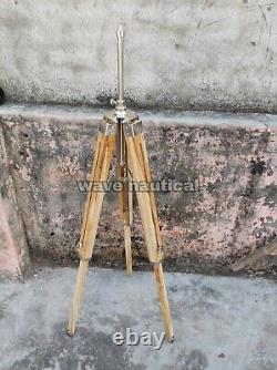 Vintage Tripod Floor Shade Lamp stand Handmade Home Decor Nautical Lamp