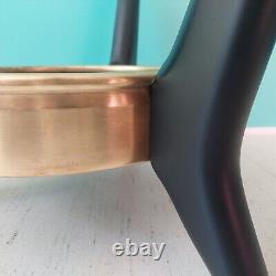 Vintage Tripod Sculptured Wood Modern Planter Table mcm design adrian pearsall
