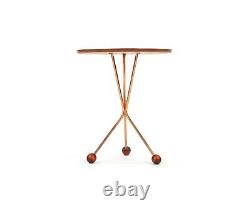 Vintage Tripod Side Table by Albert Larsson. 1960. MCM. Free Shipping