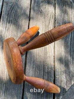Vintage Tripod Wooden Child's Stool 6.75 w x 7.5 h