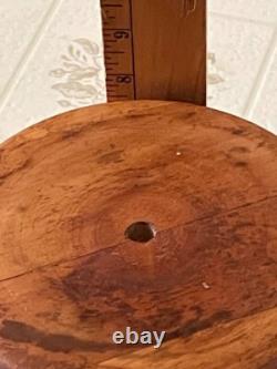 Vintage Tripod Wooden Child's Stool 6.75 w x 7.5 h
