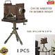 Vintage Wood Camera Sculpture Tripod Statue Decor Home/office Metal Classic Gift