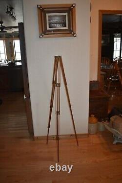 Vintage Wood Camera Tripod