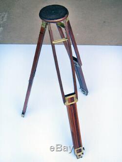 Vintage Wood Folmer Graflex Crown Tripod No. 1