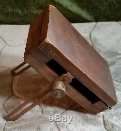 Vintage Wood Sharman Adjustable Camera Tripod 31-55