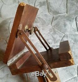 Vintage Wood Sharman Adjustable Camera Tripod 31-55