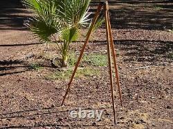 Vintage Wood Surveying Tri Pod 51 Keuffel & Esser Co NY. USA Fast Shipping