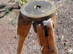 Vintage Wood Surveying Tri Pod 51 Keuffel & Esser Co NY. USA Fast Shipping