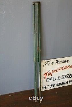 Vintage Wood Surveyor Tripod Antique Surveying Transit Industrial Lamp Base 59