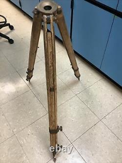 Vintage Wood Surveyors Tripod