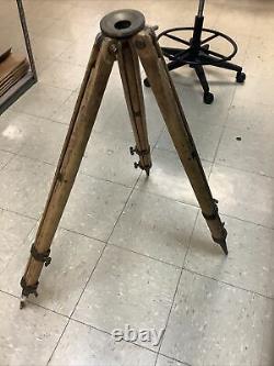 Vintage Wood Surveyors Tripod