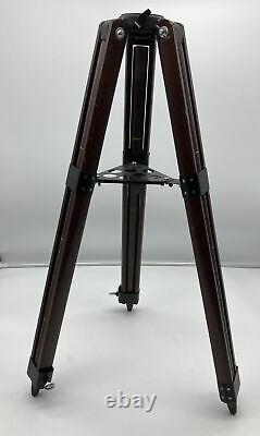 Vintage Wood Tripod, Adjustable