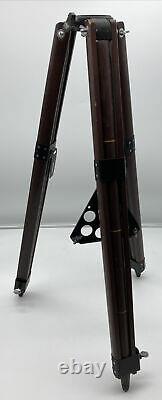 Vintage Wood Tripod, Adjustable