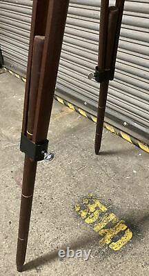 Vintage Wood Tripod, Adjustable