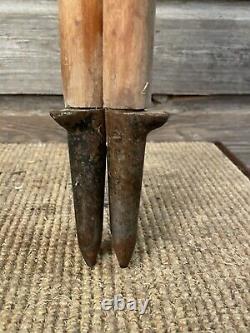 Vintage Wood Tripod Camera Tripod Transit Tripod Wooden 55.5 inch