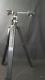 Vintage Wooden Camera Tripod Black 49 Extended