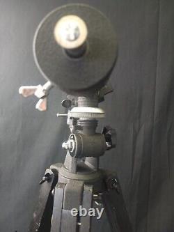 Vintage Wooden Camera Tripod Black 49 Extended