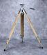 Vintage Wooden Camera Tripod With Extension Legs