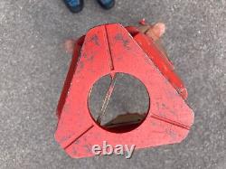 Vintage Wooden Industrial Tripod for Surveying Instrument Heliograph Lamp stand