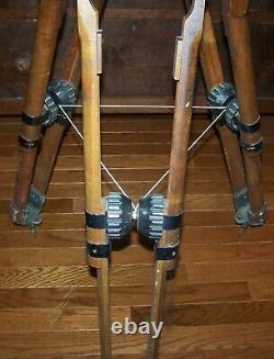 Vintage Wooden Motion Picture Camera Supply Tripod Movie Television Steampunk