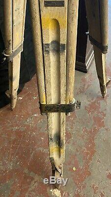 Vintage Wooden Surveyors Tripod