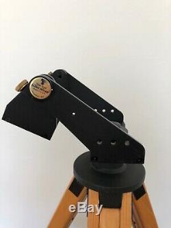 Vintage Wooden Tele Vue Telescope Wood GIBRALTAR TRIPOD ASH