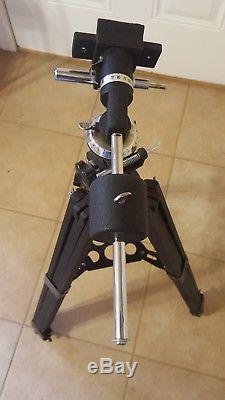 Vintage Wooden Tripod With Eyepiece Tray- Nice shape Rare
