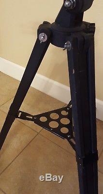 Vintage Wooden Tripod With Eyepiece Tray- Nice shape Rare