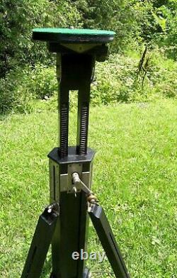 Vintage Wooden Tripod With Metal Gearing And Parts. Perfect Original Condt