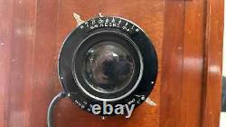 Vintage field camera and case