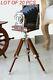 Vintage Look Antique Film Studio Camera Collectibles With Wooden Tripod Stand