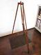 Vintage Wood And Brass Surveyors Tripod Germany Antique Science Engineering